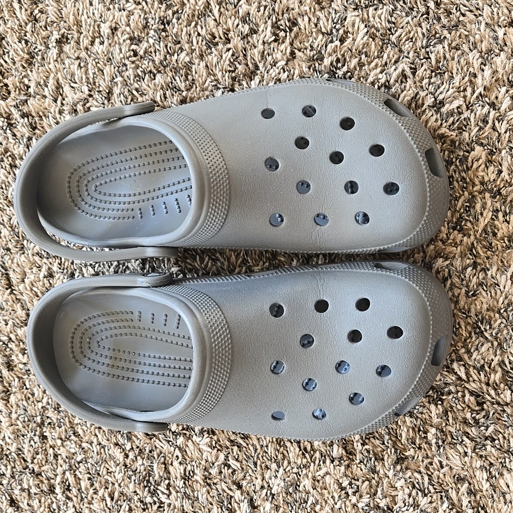 Crocs Size 12 Gray